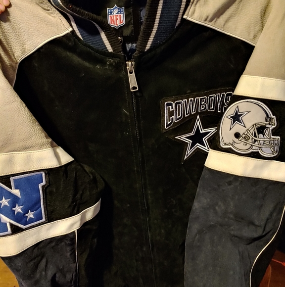 Leather Dallas Cowboys jacket. Gll apparel